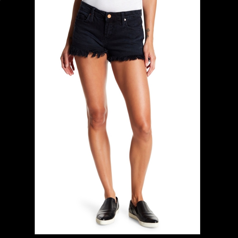 BlankNYC Denim extreme gray denim shorts